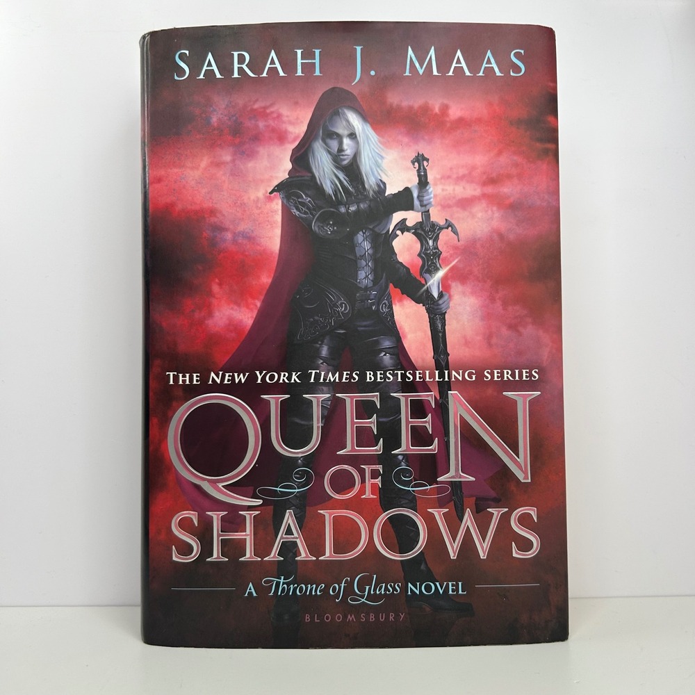 Queen of Shadows 2nd Print Hardcover by Sarah J. Maas Throne of Glass